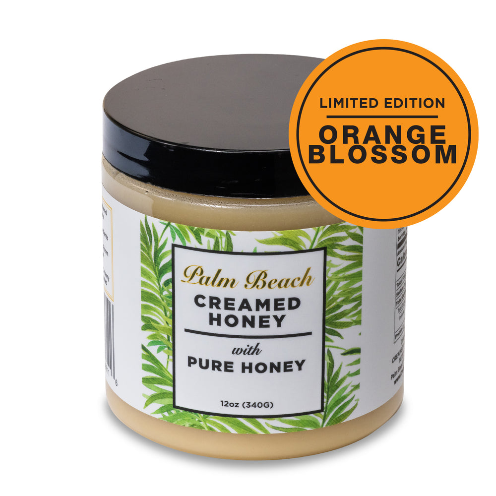 Orange Blossom Limited Edition Palm Beach Creamed Pure Honey